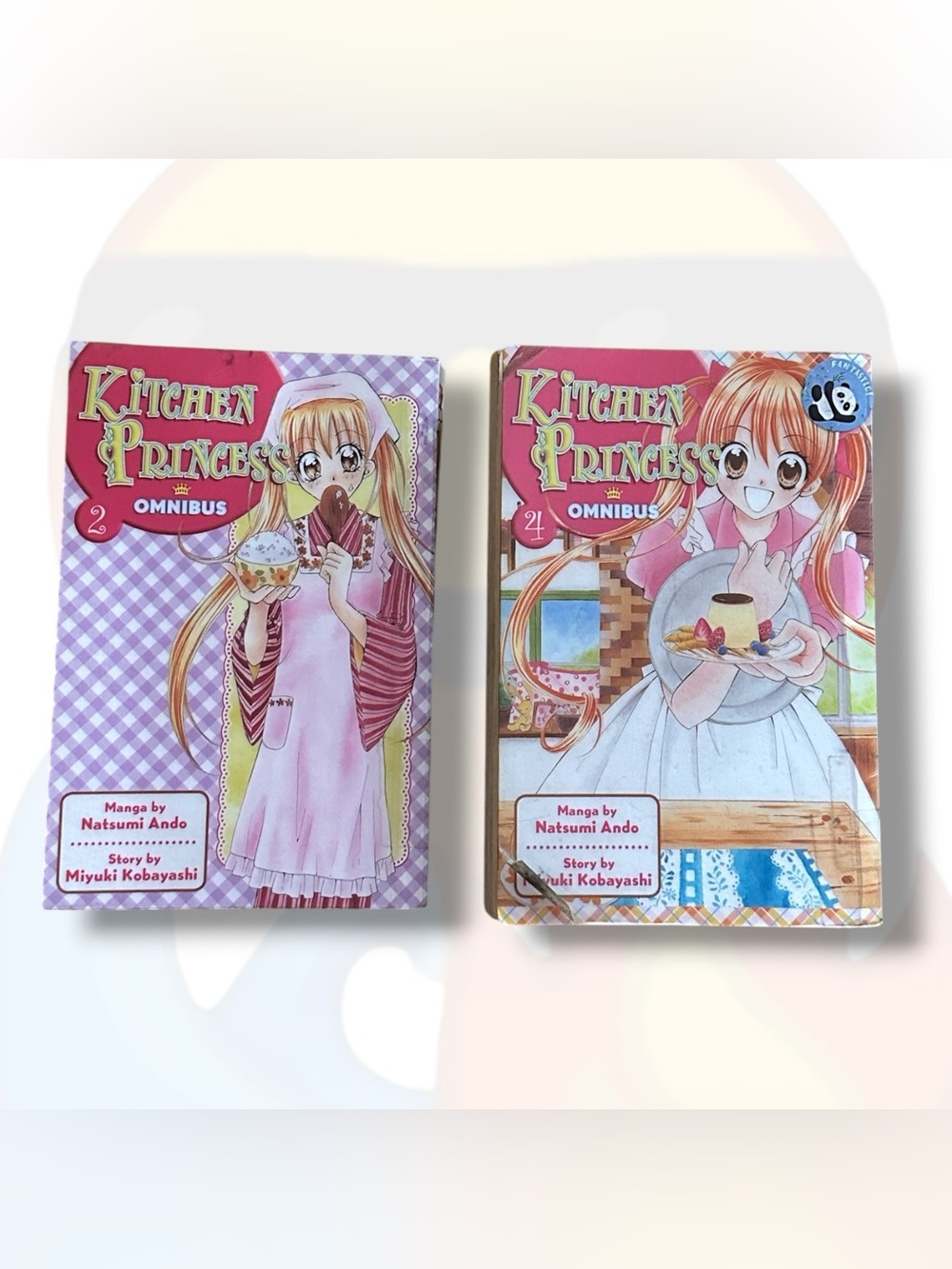 “Kitchen Princess Omnibus,” Vol. 2 & Vol. 4 Anime Book Bundle